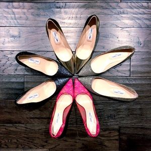 Jimmy Choo Shoes - Jimmy chop lace high heel shoes Jimmy Choo Shoes - Jimmy chop lace high heel shoes